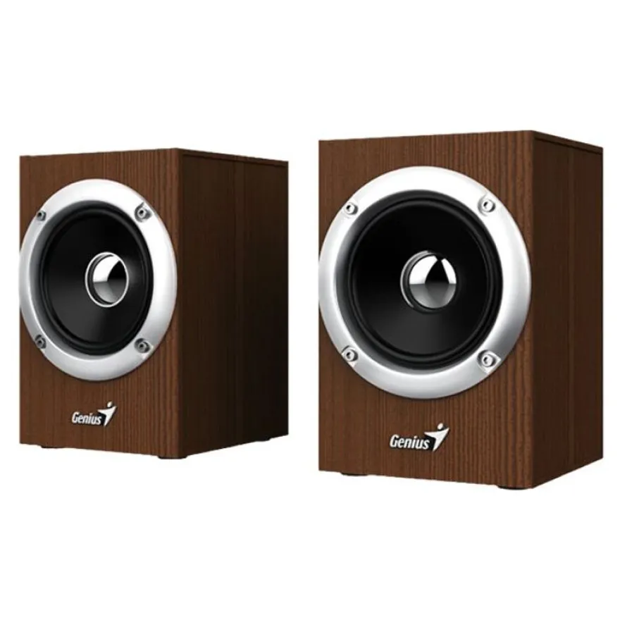 Genius SP-HF280 - enceinte multimédia - bois