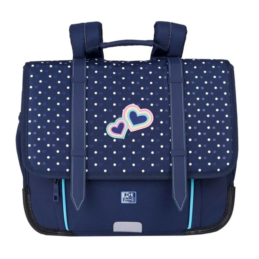 Gibeciere oxford dots - 2 compartiments - Hamelin