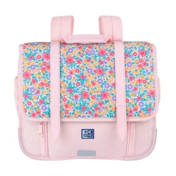 Gibeciere oxford flowers cm - 2 compartiments - Hamelin