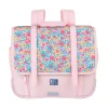 Gibeciere oxford flowers cm - 2 compartiments - Hamelin