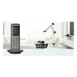 Gigaset - téléphone sans fil + combiné supplémentaire - anthracite