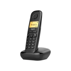 Gigaset - téléphone sans fil - avec répondeur + combiné supplémentaire - noir