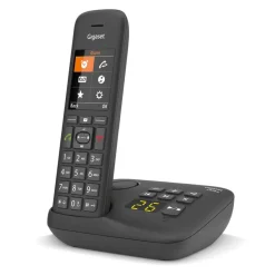 Gigaset C575A - téléphone sans fil avec répondeur - noir