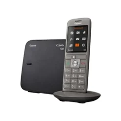 Gigaset CL660A Trio - téléphone sans fil - avec répondeur + 2 combinés supplémentaires - noir