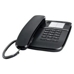 Gigaset DA410 - téléphone filaire - noir