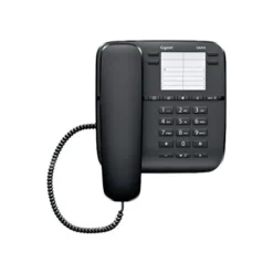 Gigaset DA410 - téléphone filaire - noir