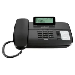 Gigaset DA710 - téléphone filaire - noir
