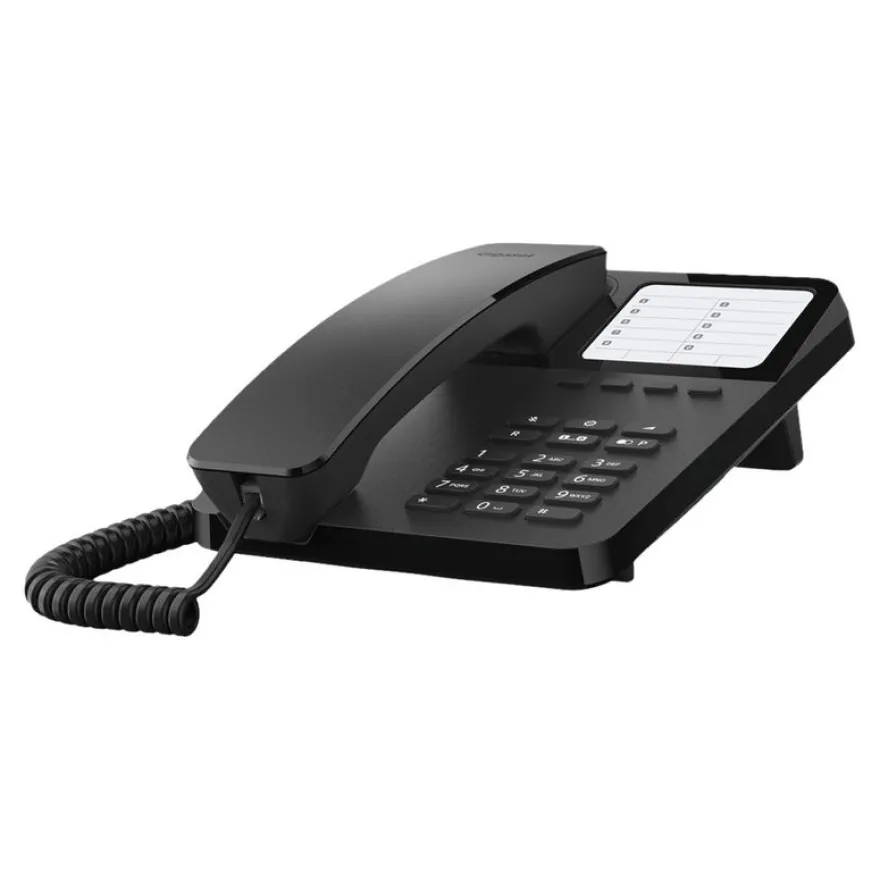 Gigaset Desk 400 - téléphone filaire - noir