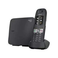 Gigaset E630 - téléphone sans fil - argent