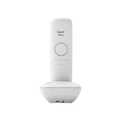 Gigaset E290 - téléphone sans fil à grosse touche - blanc