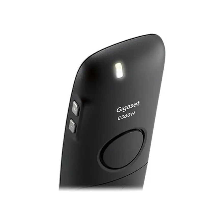 Gigaset E560 - téléphone sans fil - argent