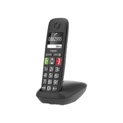 Gigaset E290 Duo - téléphone sans fil à grosse touche + combiné supplémentaire - blanc