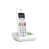 Gigaset E290A - téléphone sans fil à grosse touche - avec répondeur - blanc