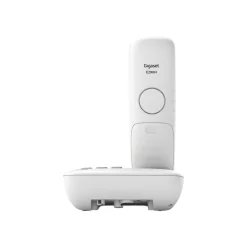 Gigaset E290A - téléphone sans fil à grosse touche - avec répondeur - blanc