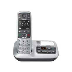 Gigaset E560A - téléphone sans fil - avec répondeur - argent
