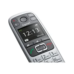 Gigaset E560A - téléphone sans fil - avec répondeur - argent