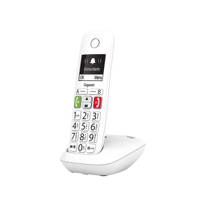 Gigaset E290A Duo - téléphone sans fil - système de répondeur avec ID d'appelant + combiné supplémentaire
