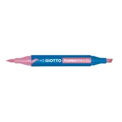 Giotto - Feutre double pointe rose