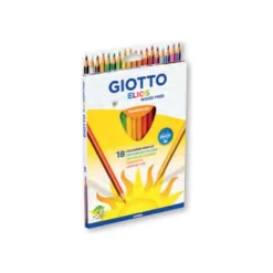 GIOTTO ELIOS - 18 Crayons de couleur triangulaires