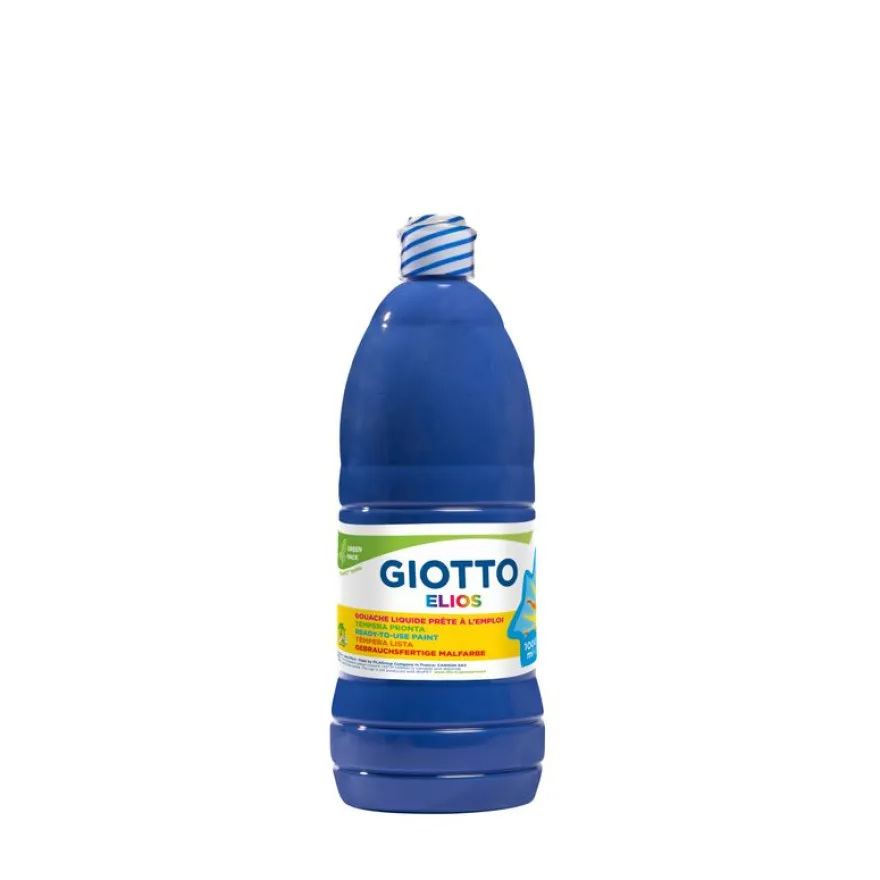 GIOTTO Gouache Elios - Flacon 1L - Bleu Outremer