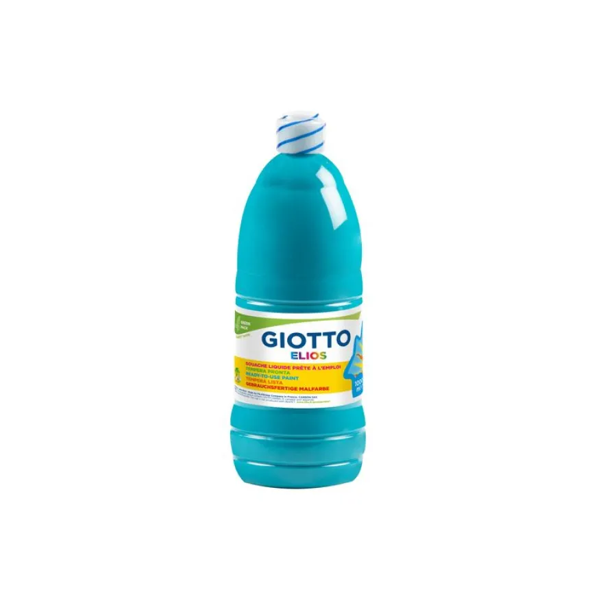 GIOTTO Gouache Elios - Flacon 1L - Turquoise