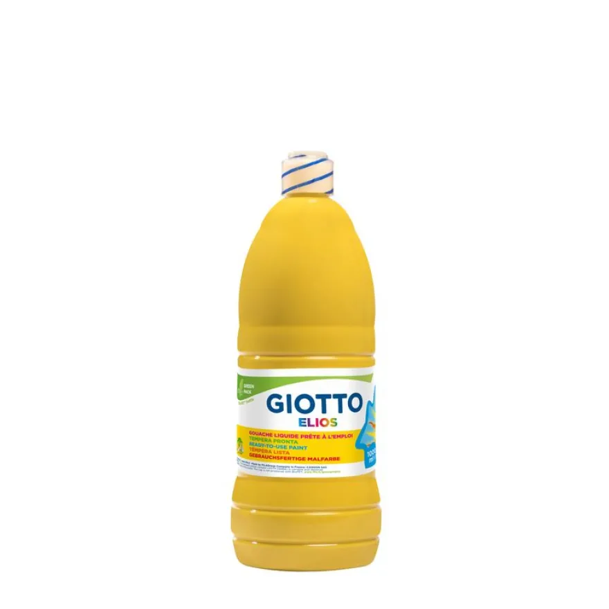 GIOTTO Gouache Elios - Flacon 1L - Jaune D'Or