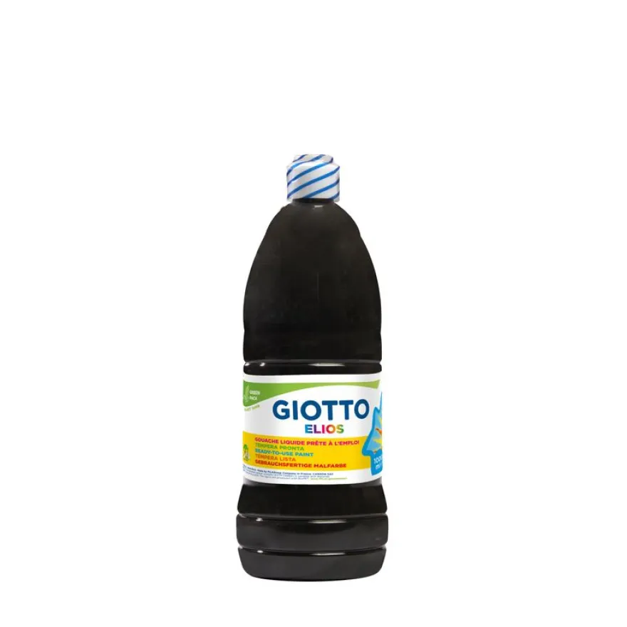 GIOTTO Gouache Elios - Flacon 1L - Noir