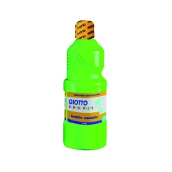 GIOTTO SCHOOL - Peinture - peinture à tempera - vert émeraude - extra-fine - 500 ml