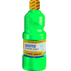 GIOTTO SCHOOL - Peinture - peinture à tempera - vert - extra-fine - 500 ml