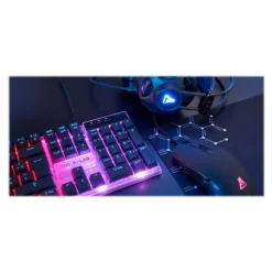 G-LAB Gallium - clavier gamer filaire + souris filaire + casque + tapis