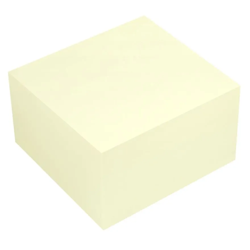 Global Notes - Notes adhésives - Pouvoir 3 fois plus adhésif - 400 feuilles - 75 x 75 mm - jaune