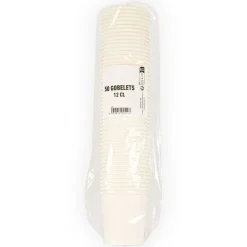 Gobelets en carton 12 cl – Lot de 50