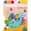 Gommettes pour les petits : Dinosaure bleu