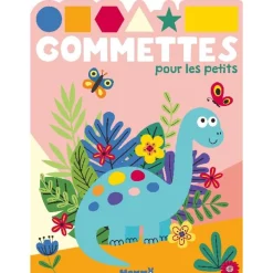 Gommettes pour les petits : Dinosaure bleu