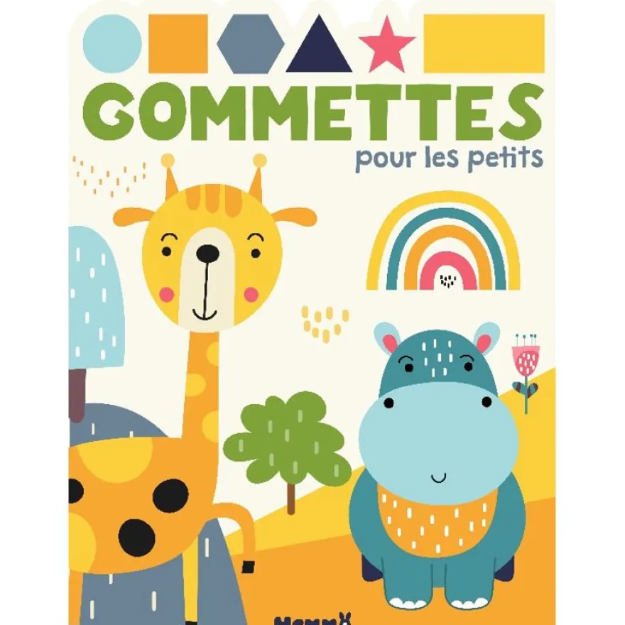 Gommettes pour les petits : Girafe-Hippo