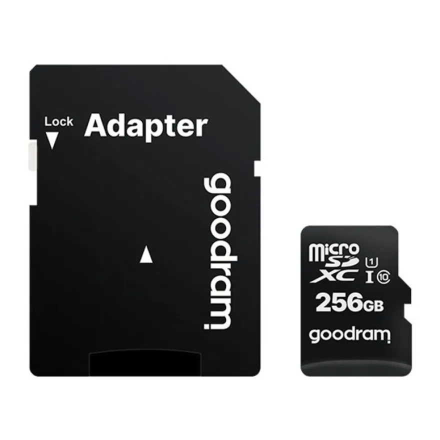 Goodram - carte mémoire 256 Go - Class 10 - micro SDXC UHS-I U1