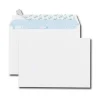 GPV – 50 Enveloppes C5 162 x 229 mm – 90 g – sans fenêtre – blanc – bande adhésive – fermeture petit côté
