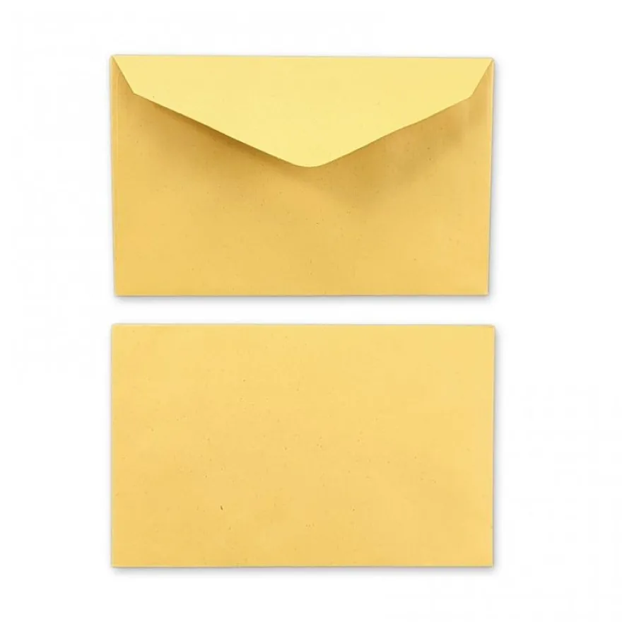 GPV - 1000 Enveloppes élection recyclées - 90 x 140 mm - 80 gr - jaune