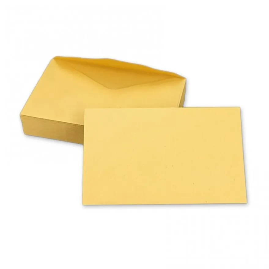GPV - 1000 Enveloppes élection recyclées - 90 x 140 mm - 80 gr - jaune