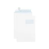 GPV Everyday - 25 Enveloppes C4 (229 x 324 mm) - fenêtre 50 mm - bande auto-adhésive - blanc