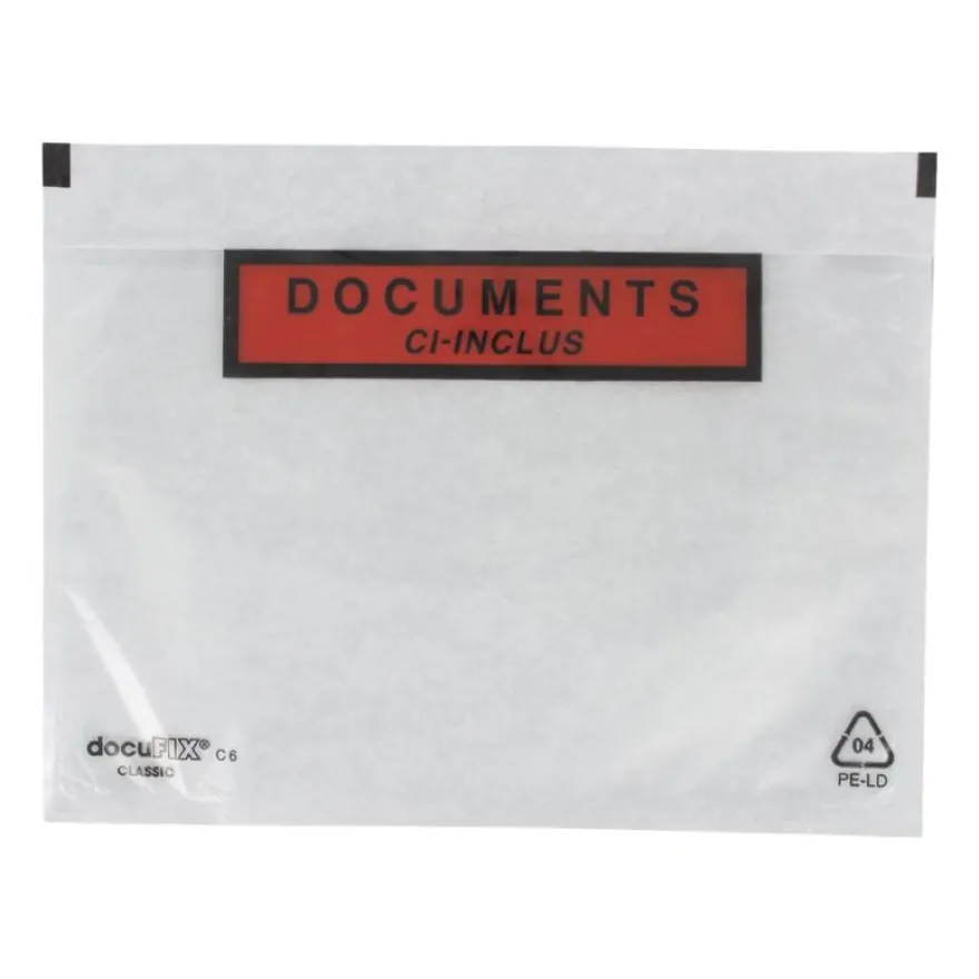 GPV Pack'n Post - 100 Enveloppes d'expédition "ci-inclus" - 11 x 16 cm