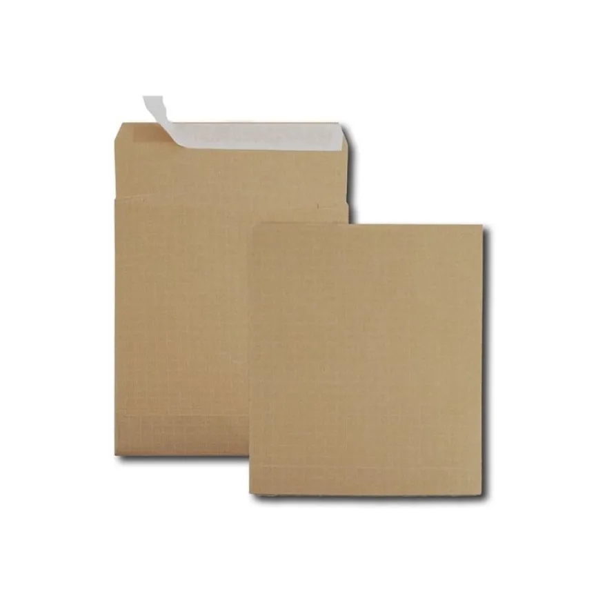GPV PACK'N POST - 50 Enveloppes Kraft - 275 x 365 mm - extrémité ouverte - auto-adhésif