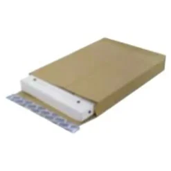 GPV Pack'n Post - 250 Pochettes kraft à soufflets C4 229 x 324 mm - 120 gr - bande adhésive