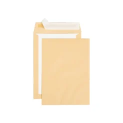 GPV Pack'n Post - 100 Pochettes kraft dos carton - C4 229 x 324 mm - 120 gr - bande auto-adhésive