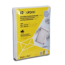 GPV Pack'n Post - 10 Pochettes bulles - 290 x 370 mm - bande de protection