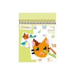 Graffy Pixel, Domestic Animal - livre à colorier (relié par spirale)