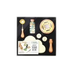 Graine Créative - Coffret DIY Sceaux Cire - Créations Nature