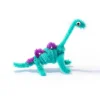Graine Créative - Kit Dinosaures : 40 chenilles + yeux Jurassique