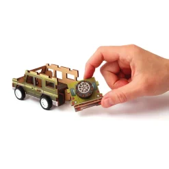 Graine Creative - Maquette Bois - Jeep - puzzle 3D