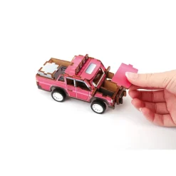 Graine Creative - Maquette Bois - Pick-Up - puzzle 3D